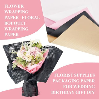 Pink Honeycomb Packing Paper, 12" x 200 ft, Gift Wrap Cushioning - color: Pink, size: 12 Inch x 200 Feet