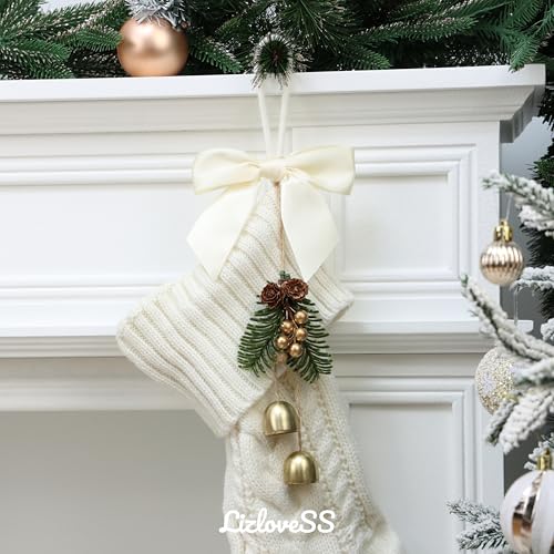 Pre-Tied Ivory Satin Ribbon Twist Tie Bows 5 Inch 36 Pack - color: Ivory
