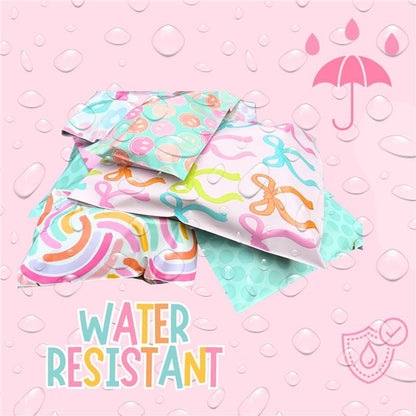 10x13 Designer Poly Mailer 100 Pack Heavy Duty Polymailers Waterproof Self Seal Shipping Bags Packaging for Small Business Large Mailing Envelopes Bulk Tear Resistant Packaging Ocean Dream - color: Ocean Dream, size: 10x13