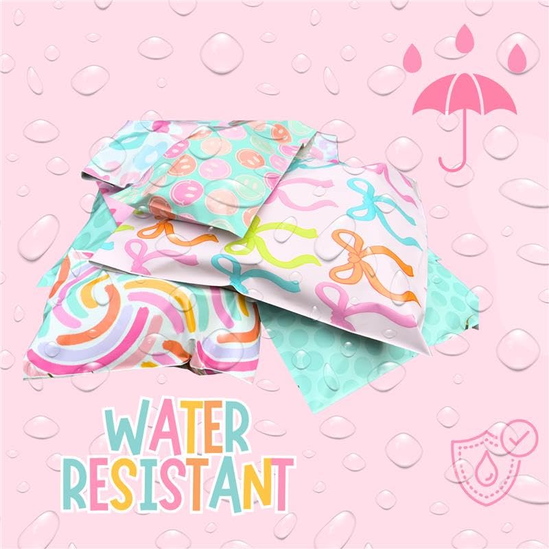10x13 Designer Poly Mailer 100 Pack Heavy Duty Polymailers Waterproof Self Seal Shipping Bags Packaging for Small Business Large Mailing Envelopes Bulk Tear Resistant Packaging Chic Leopard - color: Chic Leopard, size: 10x13