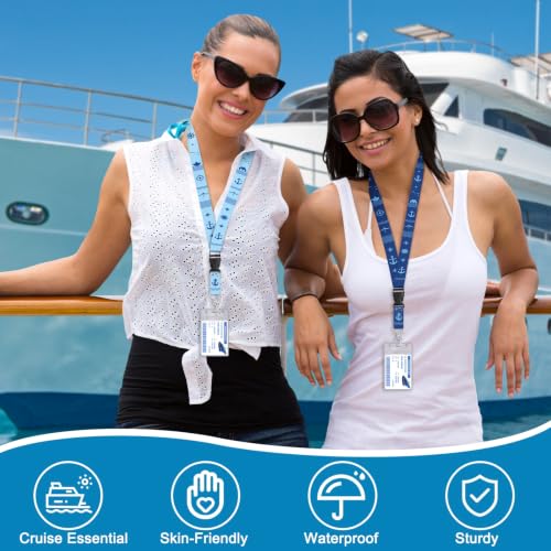 HONSIO 6 Pack Cruise Lanyard for Ship Cards, Cruise Essentials 2026 - color: 6 Pack Multicolor