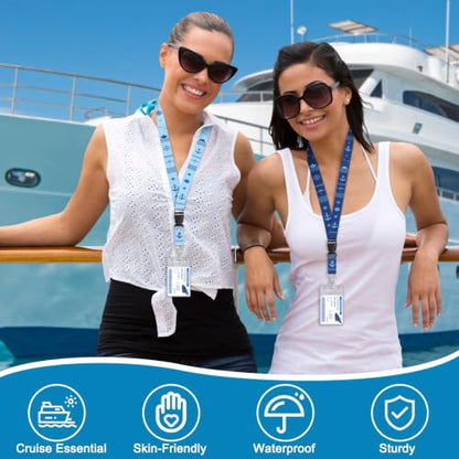HONSIO 6 Pack Cruise Lanyard for Ship Cards, Cruise Essentials 2026 - color: 6 Pack Multicolor
