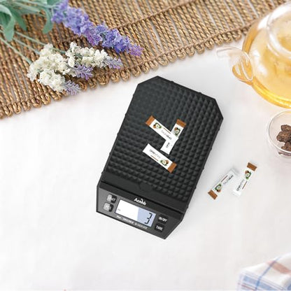 Digital Postal Table Scale, 66LB*1g, Net Weight Counting Weighing, Using AC Adapter Included or Battery, Liquid Crystal Display Screen
