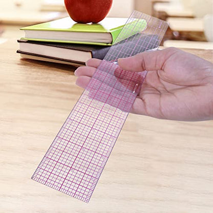 Westcott B-70 8ths Graph Beveled Ruler, 12 in - size: 12 inches (Single), style: B-70