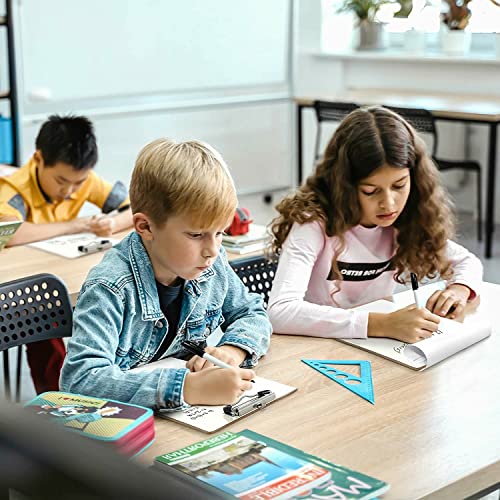 SCRIBBLEDO Dry Erase Clipboard Double Sided 9x12 with Erasers 30 Pack
