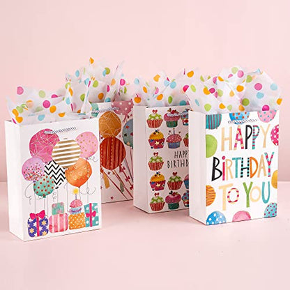 Tissue Paper for Gift Bags, 50 Sheets, 20 x 26 Inch - color: Rainbow