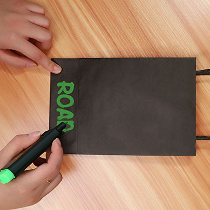 100Pcs Small Party Favor Gift Bags with Handles,Black Paper Bags - color: Small,Black