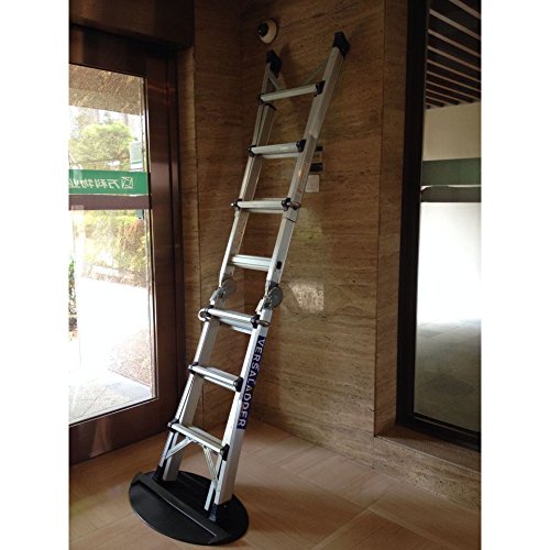 Extension Ladder Stop Mat,Safe Non-Slip Anti-Skid Anti-Slip Stopper Mat, Soft Rubber 27"x15.7",Stepladder Telescoping Accessories Part,Floor Protect Protection Safety