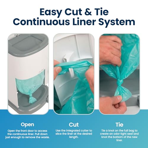 Janibell Akord Liner Refills for Akord 330 Series, Green, Lightly Scented, 2 Count (Pack of 1) - size: 11 gallon