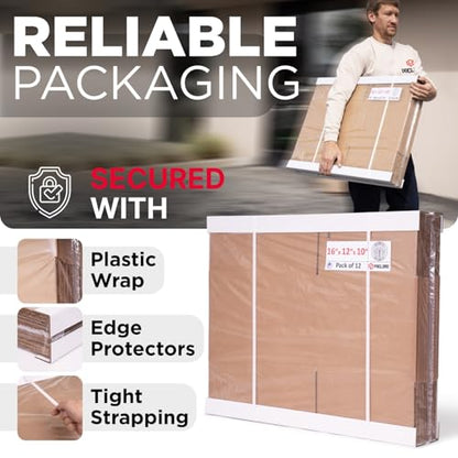 Long Cardboard Boxes 18"L x 6"W x 6"H, Pack of 6 - color: Pack of 6, size: Long 18x6x6"