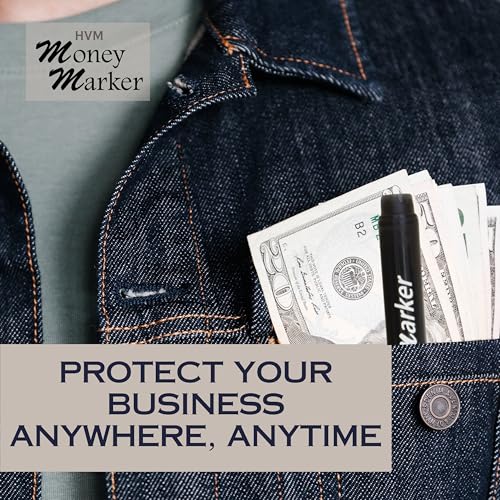 Counterfeit Money Detector Pen (18 Counterfeit Pens) - Detect Fake Bills - size: 18 Pack