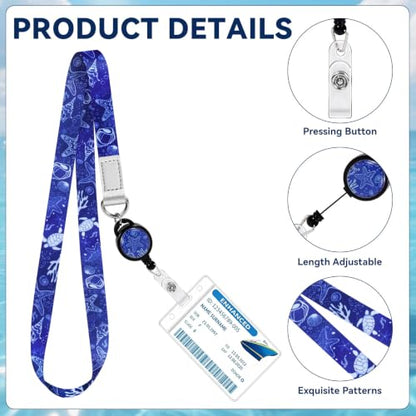 4 Pack Cruise Lanyard for Ship Cards, Cruise Essentials 2026, Starfish - color: Starfish