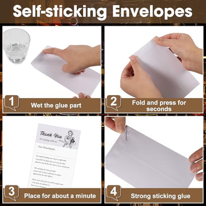 Geyee 100 Pack Housekeeping Thank You Tip Envelopes