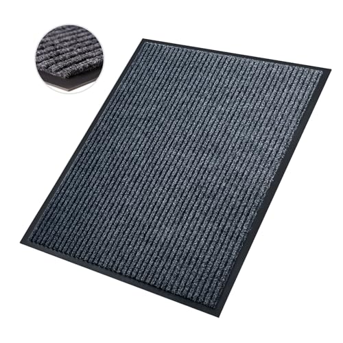 Front Door Mat, 4'x5'Indoor Outdoor Welcome Commercial Floor Mats - size: 48"x60"