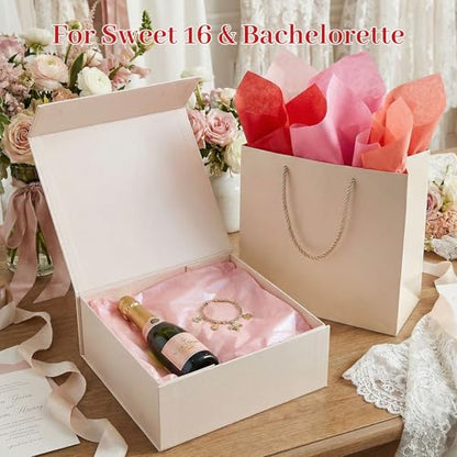 Shindel 120 Sheets Pink Tissue Paper, 20 X 14 inches - color: Multicolor-Pink