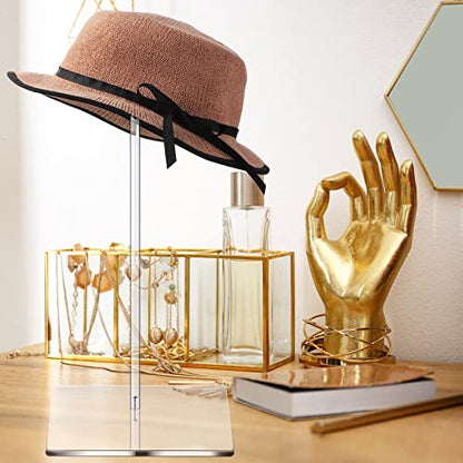 Yookeer 2 Set 12 Inch in Height Acrylic Stand, Square Bottom - color: 12 Inch in Height, style: Square Bottom