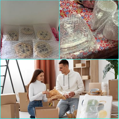 200Pack Clear Bubble Out Pouches Bags 4x6in, Small Bubble Pouches Wrap - size: 4x6 inch