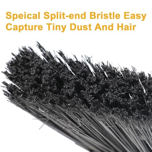 Heavy Duty Yellow Angle Broom with Long Handle - 1 Pack - color: 1pack Yellow