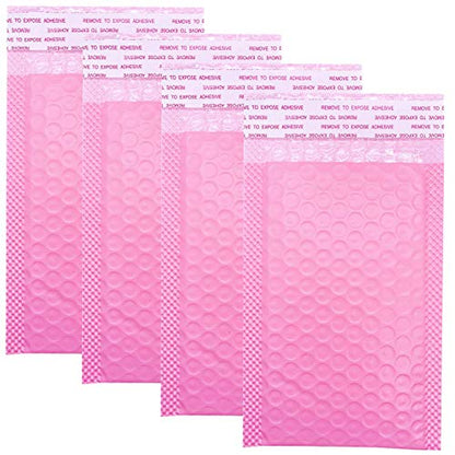 Bubble Mailers 3.5X5.9 Inch 50 Pack Small Padded Envelopes Bags (Pink) - color: Pink, size: 3.5X5.9 Inches