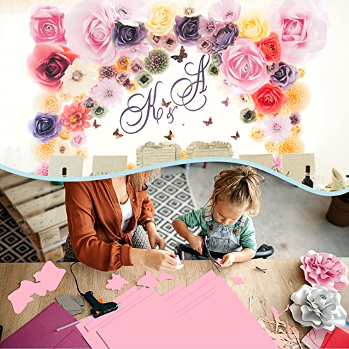 Goefun 80lb 24 Sheets Pink Cardstock 8.5 x 11 Thick Paper - color: pink, size: 8.5x11