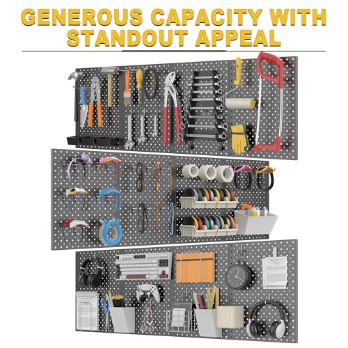 Ultrawall Pegboard Display Stand, Metal Tabletop Pegboard Display - size: 2Pack 12"X16"