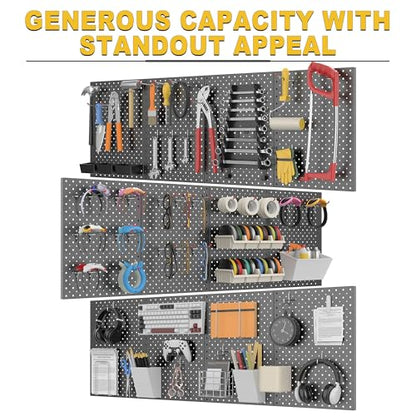 Ultrawall Pegboard Display Stand, Metal Tabletop Pegboard Display - size: 2Pack 12"X16"