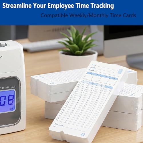 (300pack) E14 (E14-100) Time Cards for Lathem Model 400E Time Clock