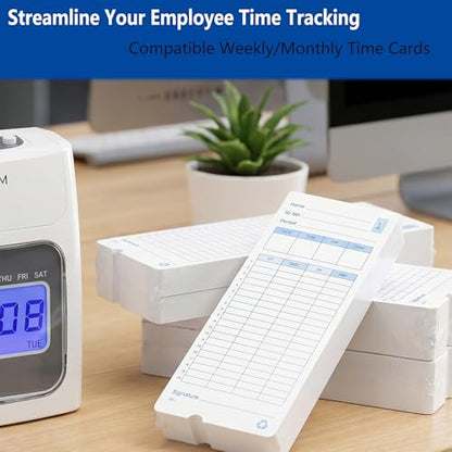 (300pack) E14 (E14-100) Time Cards for Lathem Model 400E Time Clock