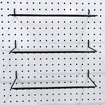 5 Pack Extendable Pegboard Paper Towel Holder,Pegboard Hook for Workshop,Garage,Kitchen,Laundry Room,Bathroom etc.