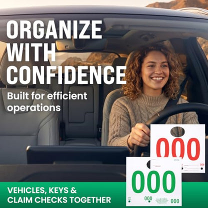 Automotive Service Tag Numbers Dispatch Numbers (000-999) - size: 000-999