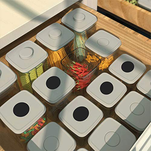 1" Black Round Color Coding Circle Label, 1000 Stickers in Dispenser Box - color: Black, size: 1 Roll-1000PCS