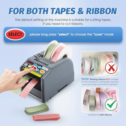 Automatic Tape Dispenser, Electric Ribbon Cutting Machine