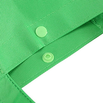 Tosnail 12 Pack Reusable Grocery Bags with Handles, Black, Blue, Green - color: Black, Blue, Green