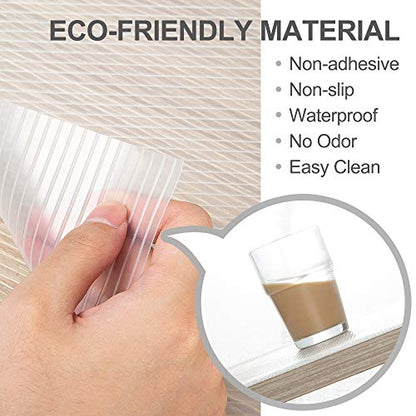Shelf Liner for Kitchen Cabinets Non-Adhesive,12IN x 10FT - size: 12"W x 120"L