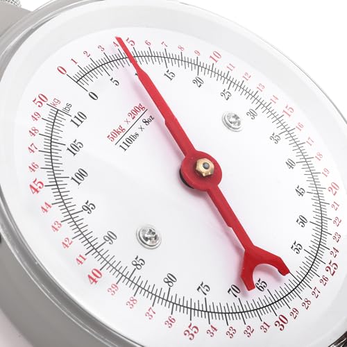 Precision Hanging Scale, 110 LB / 50KG Luggage Weight Scale