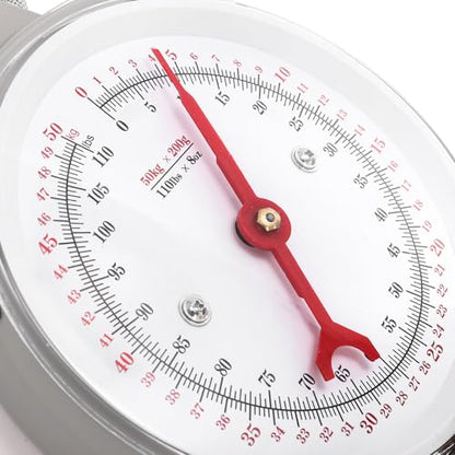 Precision Hanging Scale, 110 LB / 50KG Luggage Weight Scale