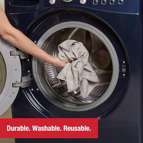 Rubbermaid Microfiber Cloth Towels 14"x14" Non-Scratch Reusable/Washable for Cleaning/Wiping/Polishing for Home/Kitchen/Car, (Pack of 288) - size: 288-Pack