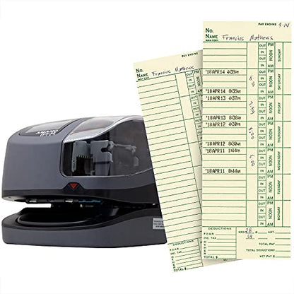 AMANO TCX-35 Time Clock for Employees, Electronic Punch Clock for Small Business, Made in USA (Individual Unit) - style: Individual Unit