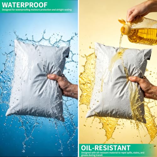 Poly Mailers 14.5"x19" White Shipping Bags Self-Sealing Mailing Envelopes Waterproof and Tear Proof Small Business Plastic Bags for shipping (14.5x19‘’ 200 Pcs) - size: 14.5x19‘’ 200 Pcs