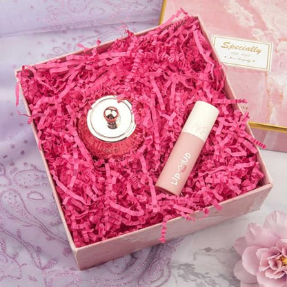 Caleihd Crinkle Cut Paper Shred Filler Gift Cushion Streamer Hot Pink - color: Hot Pink