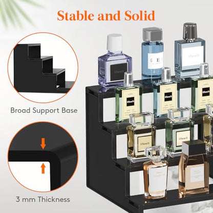 Lifewit Perfume Organizer, Cologne Stand Tool-Free Assembly, 9", 1 Pcs - color: Black, size: 9 Inch,1 Pcs