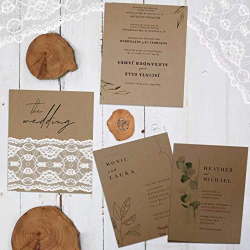 Goefun 24 Sheets 80lb Kraft Brown Cardstock 8.5 x 11 - color: brown, size: 8.5x11