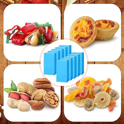 Containlol 200 Pcs Small Paper Lunch Bags 6.7 X 3.54 X 2.36, Blue - color: Blue, size: 6.7 x 3.54 x 2.36