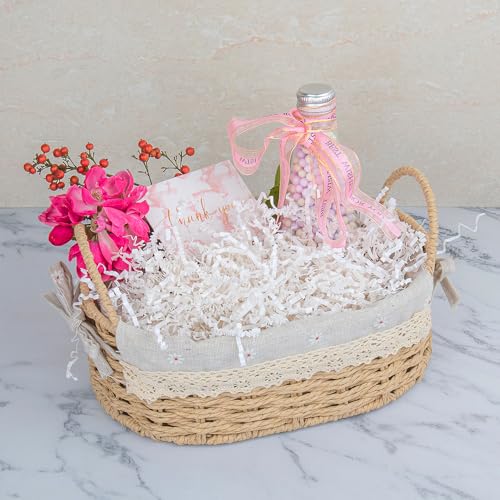 Caleihd Crinkle Cut Paper Shred Filler Gift Cushion Streamer White - color: White