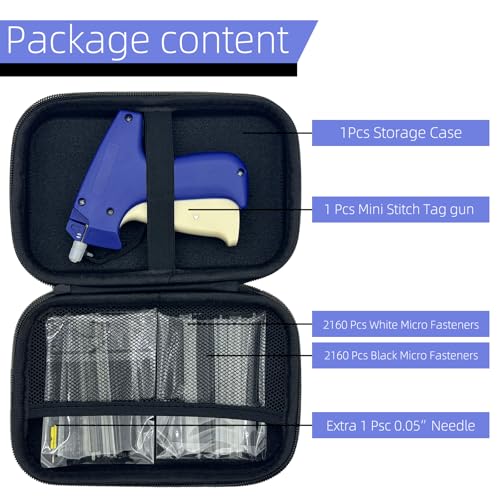 Stitch Gun for Clothes, Handheld Quick Clothing Fixer for Clothes Sewing - color: Blue