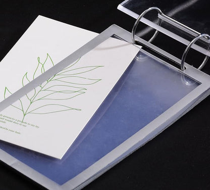 Clear Acrylic Sign Holder,Frames Desktop Double Display Holder T Type Menu Holders Flip Display 6 Pages-12 Sides Picture Paper Card Store Office Menu Retail Show Fair -Vertical (4x6)