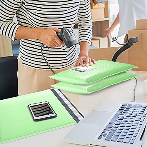 Famagic Mint Green Bubble Mailers 10.5x16 for Clothing, 25pc Usable 10.5x15 - color: Mint Green, size: 10.5x16 Inches