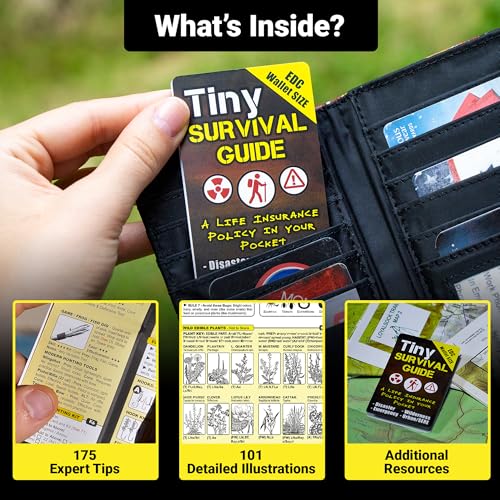 Tiny First Aid, Disaster & Survival Guide Set – Pocket Emergency Preparedness Handbooks for Safety, Crisis Response & Natural Disaster Readiness (3-Pack) - style: 1 First Aid Guide + 1 Disaster Guide + 1 Survival Guide