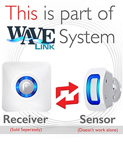 Fosmon WaveLink Add On Wireless Motion Sensor, No Receiver, 1 Pack White - style: 1 Motion Sensor