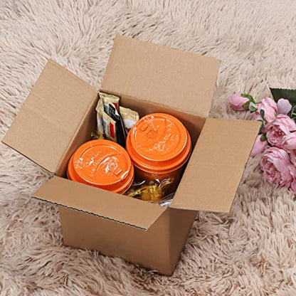 CRUGLA 6x6x6 Shipping Boxes Set of 25, Cardboard Corrugated Mailing Box for Packaging - size: 6x6x6 Inch 25 Pack